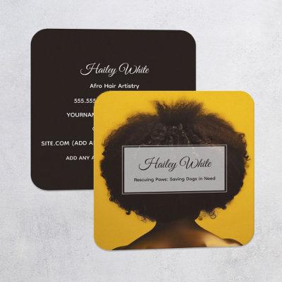 Afro Hair Square