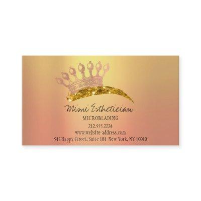 Aftercare Instruction Eyebrow Crown Rose Coral