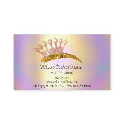 Aftercare Instruction Eyebrow Crown Rose Holograph