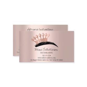Aftercare Instructions Eyebrows Crown Logo Rose