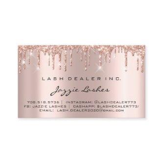 Aftercare Instructions Lash Deal  Rose Blush Drips