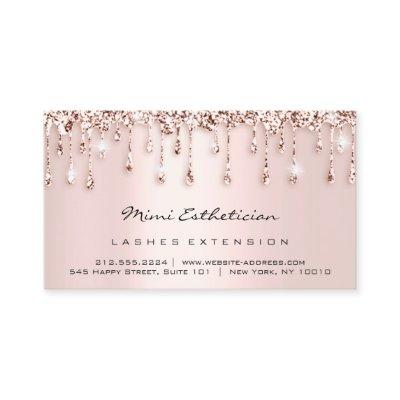 Aftercare Instructions Lash Rose Glitter DripBlush