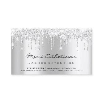 Aftercare Instructions Lash Silver Gray Drips Pink