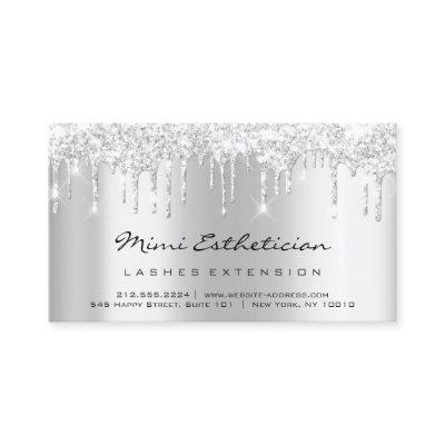 Aftercare Instructions Lash Silver Gray Drips Pink