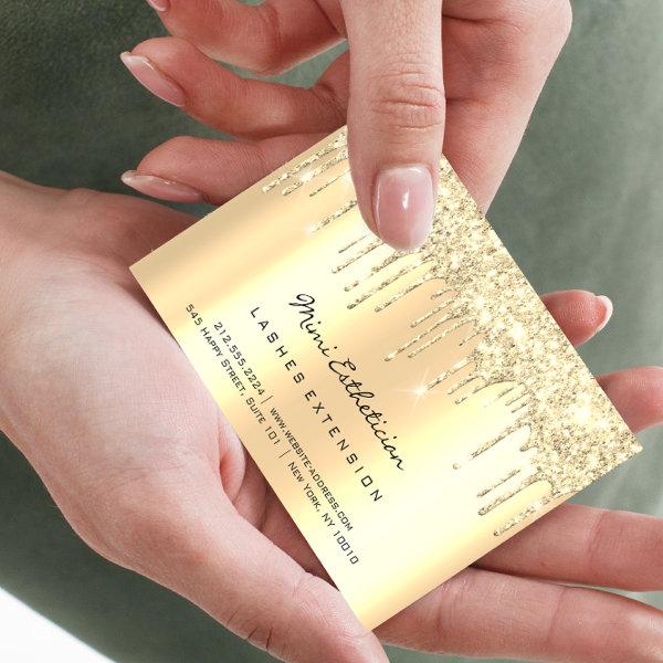 Aftercare Instructions Lash Soft Gold Drips Glitte