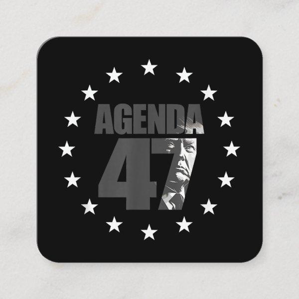 Agenda 47 Patriotic Trump Re-Election Campaign Des Square