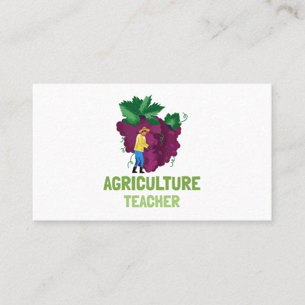 Agricultural Teacher | AG Teacher | Purple Grapes