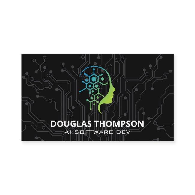 AI Tech Logo | Circuit Board
