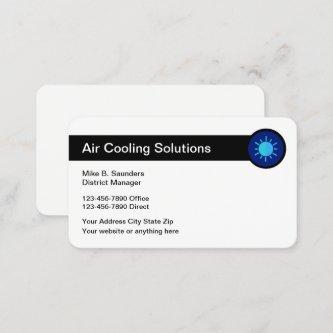 Air Conditioning Service Businesscards