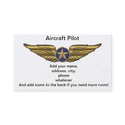 Aircraft Pilot