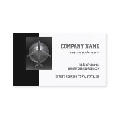 Airplane Company Metal Airbus World Travel Card