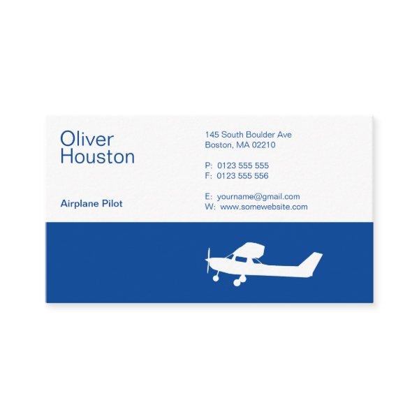Airplane Pilot | Aviation Blue