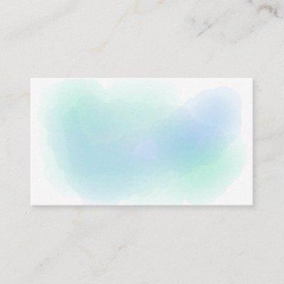 Airy Blue Watercolor Background