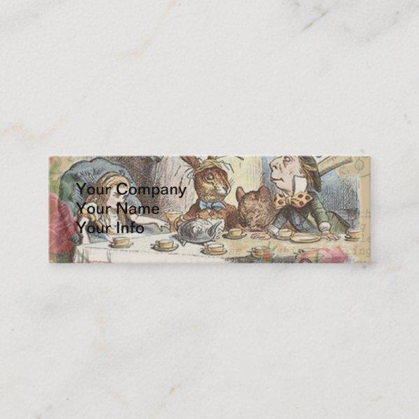 Alice in Wonderland Mad Tea Party Art Mini