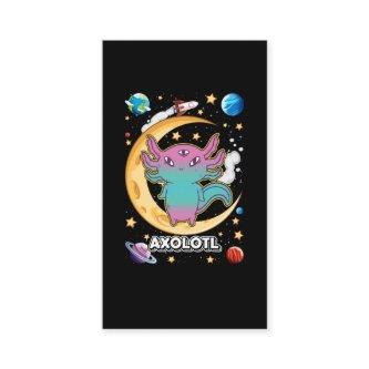 Alien Axolotl Pastel Goth Space Crescent