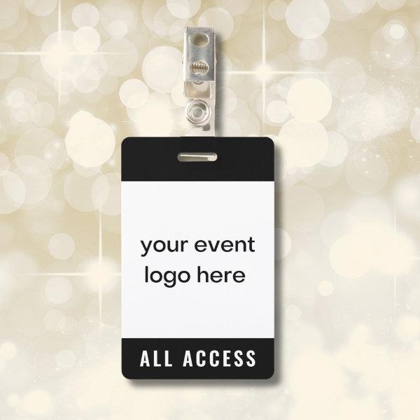 All Access Event Pass Badge