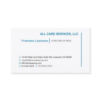 All Care Services - Job Title