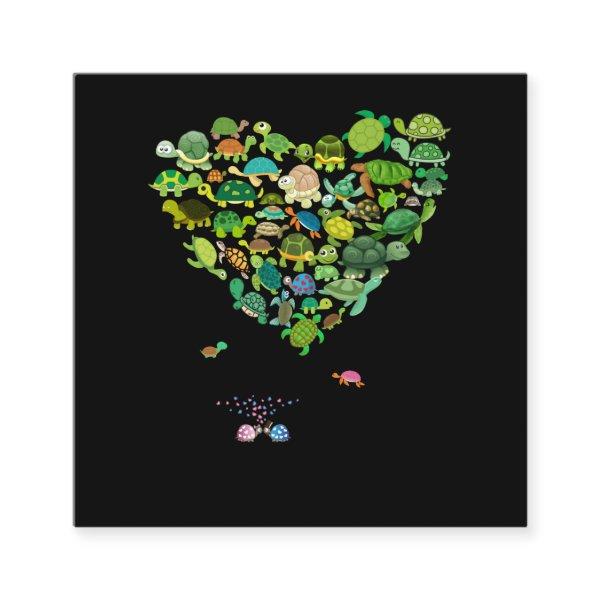 All i need is love a turtle square