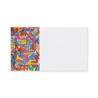All Paths Go There-Hand Painted Abstract Art