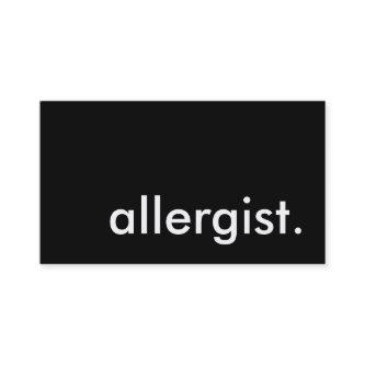 allergist.