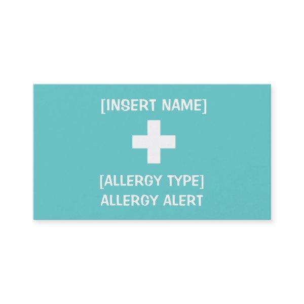 Allergy Alert ID & ICE Card