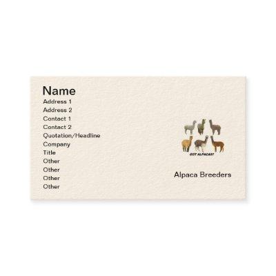 Alpaca Breeder's