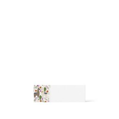 Alpaca Cactus Floral Pattern Animal Lover Mini