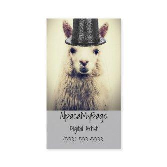 Alpaca in a Tophat