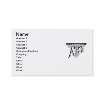 Alpha Tau Omega Name and Letters