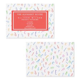 Alphabet Pattern - Teachter / Tutor