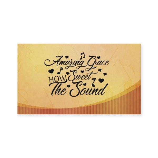 Amazing Grace How Sweet the Sound Hymn
