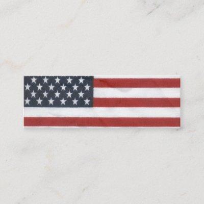 American Flag Bookmark Mini