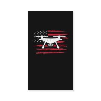 American Flag Drone Pilot USA Drone Operator