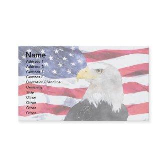 AMERICAN FLAG & EAGLE