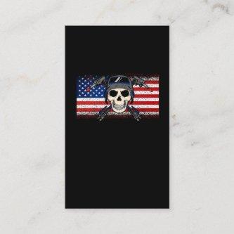 American Flag Welder Skull Metalworking USA Weld