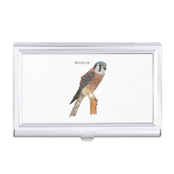 American Kestrel bird illustration   Case