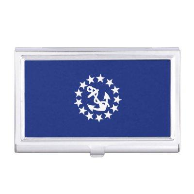 American Nautical Yacht Flag Navy Blue Decor Case For