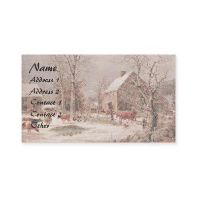 Americana Horse Sleigh Farm Animals