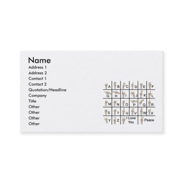AmeslanAlphabet120710, Name, Address 1, Address...