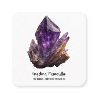 Amethyst Crystal Cluster Square