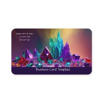 Amethyst Gemstones Colorful Healing Crystals