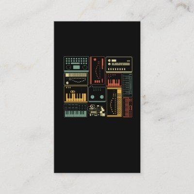 Analog Modular Synthesizer Music Producer Keyboard
