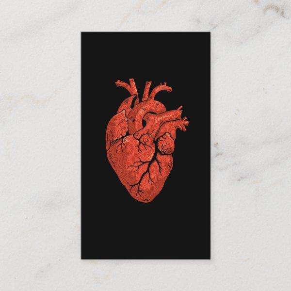 Anatomical Heart Cardiology Art