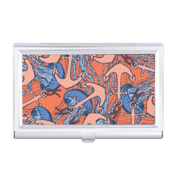Anchor And Jellyfish Pattern  Case