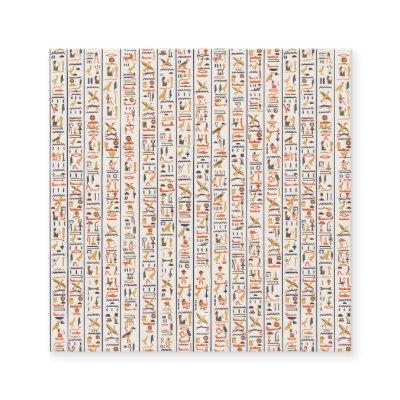 ancient egypt hieroglyphs pattern background histo square