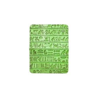 Ancient Egyptian Hieroglyphs Green Card Holder