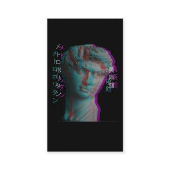 Ancient Greek Sculpture Vaporwave Statue Head