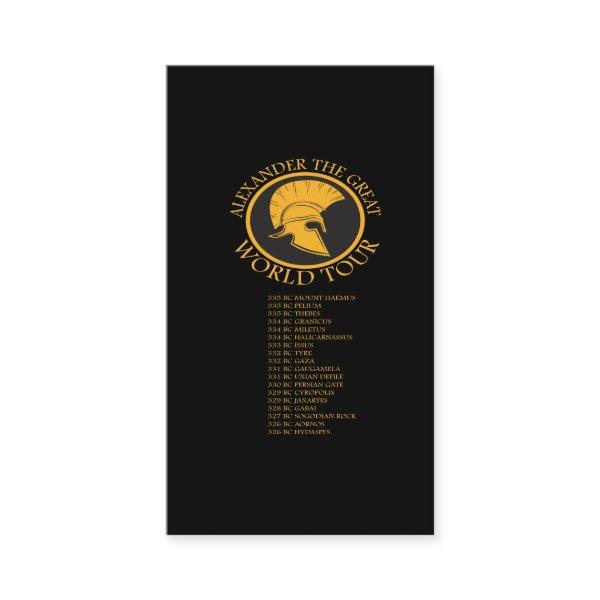 Ancient History - Alexander The Great World Tour