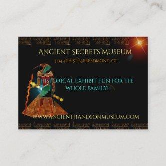 Ancient Secrets THOTH 3D Egyptian Scifi MUSEUM