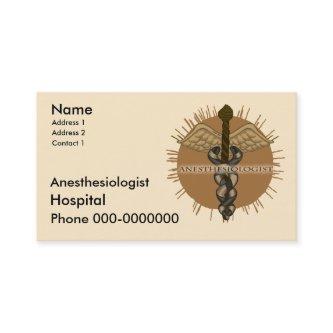 Anesthesiologist custom name appointment card